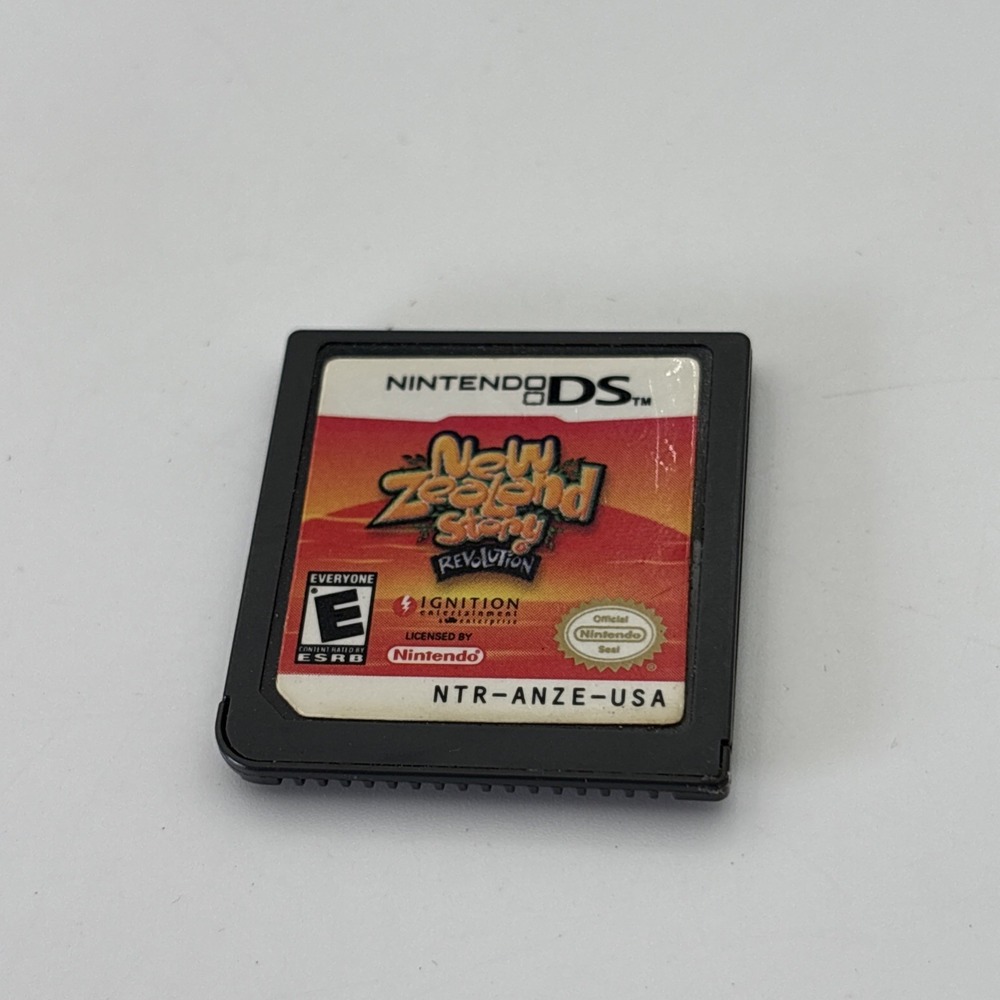 New Zealand Story Revolution Nintendo DS 2008 Authentic Game Only TESTED WORKS